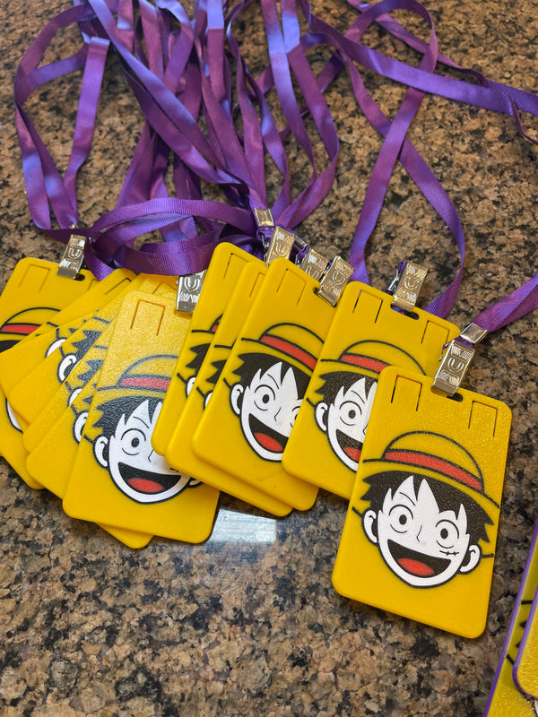 One Piece badge/ID holder