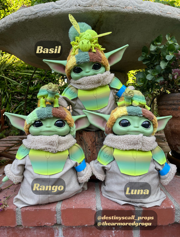 Matcha Foundlings - Rango, Luna and Basil