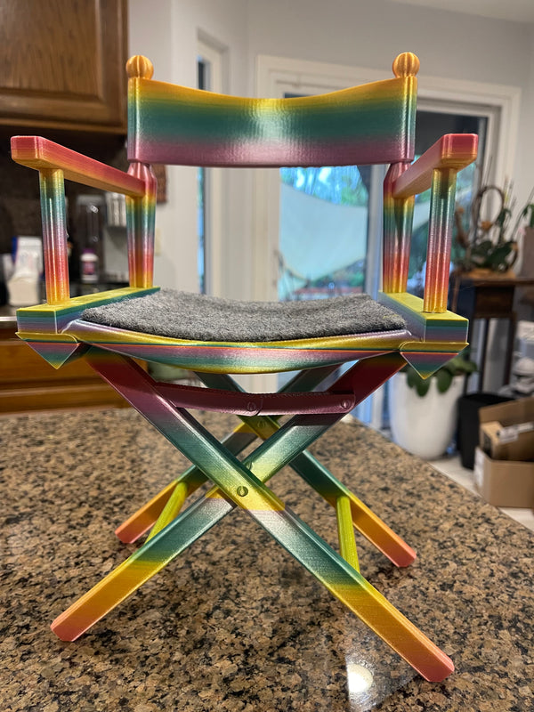 Grogu Director Chair - Rainbow
