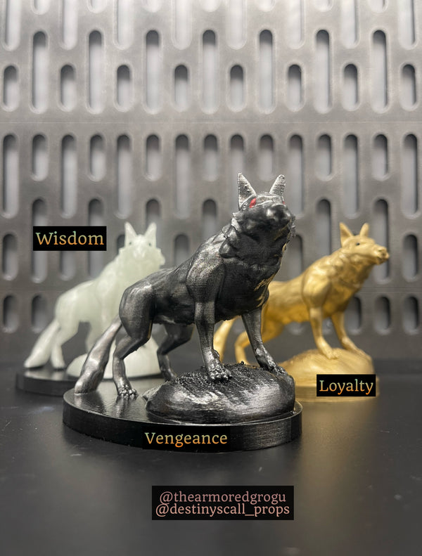 Mini Loth Wolves - Vengeance, Wisdom & Loyalty
