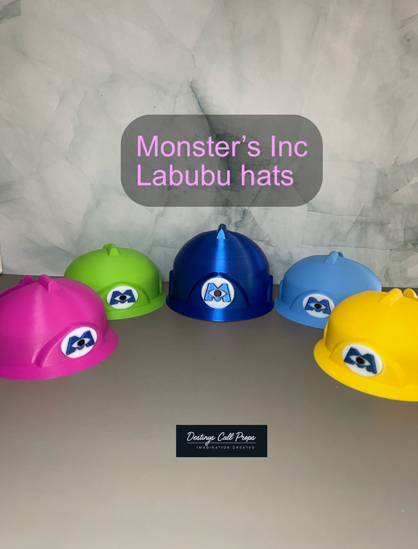 💙Monster Inc Labubu Hats🩵